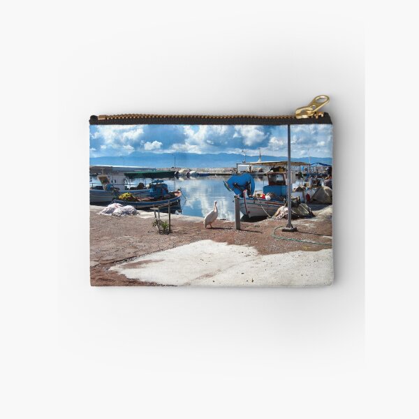 Item preview, PELICAN IN SKALA KALLONI HARBOUR, LESVOS. designed and sold by ronsaunders47.