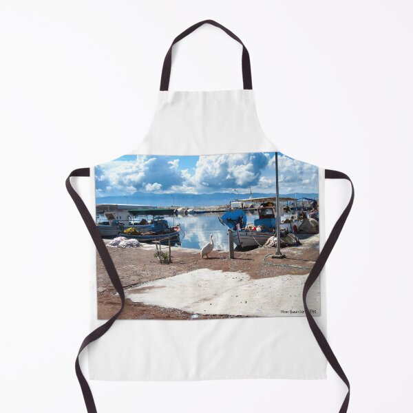 Item preview, PELICAN IN SKALA KALLONI HARBOUR, LESVOS. designed and sold by ronsaunders47.