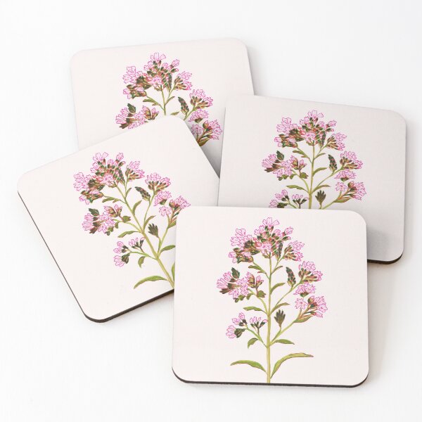Item preview, Oregano flower twig designed and sold by Nata-pattern.