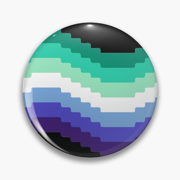 Item preview, Pixel Pride Flag (Men Loving Men) designed and sold by QueerShop.