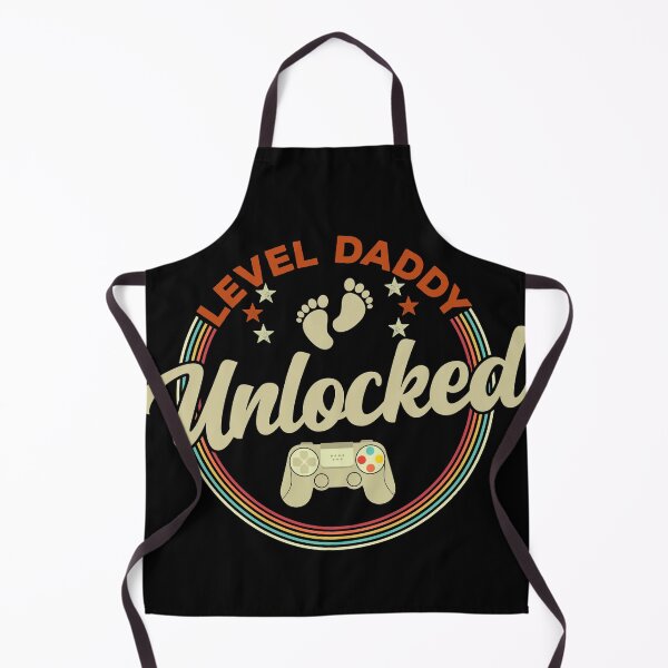 Item preview, Level daddy Unlocked - New dad Funny Gamer designed and sold by majuga.