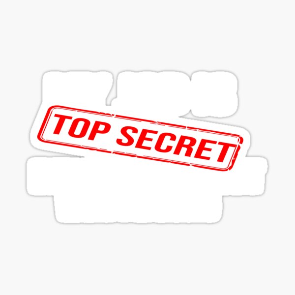 Item preview, My Job is - Top Secret designed and sold by MANARCHAIBI2001.
