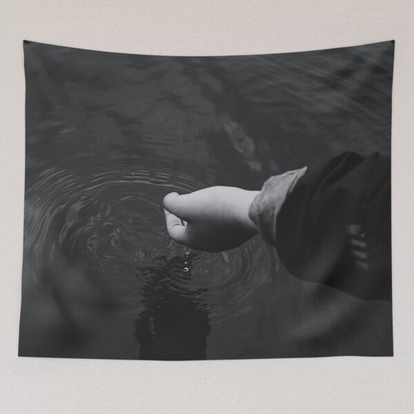 Item preview, B&W Lonely Lake designed and sold by irideae.