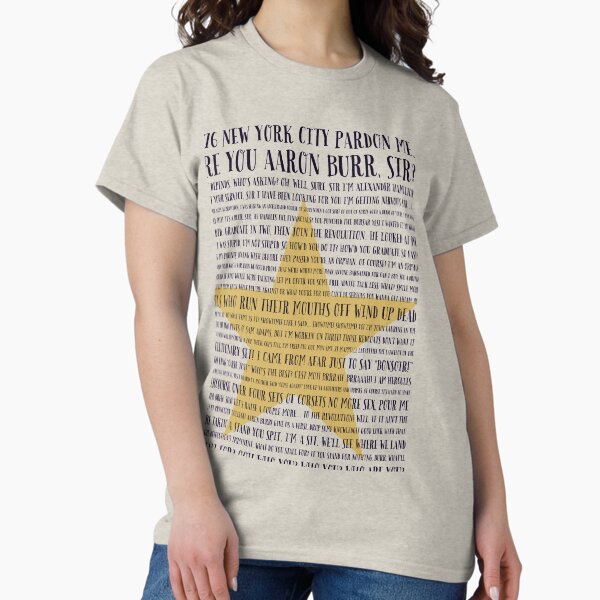 Item preview, Aaron Burr Sir Alexander Hamilton The Musical designed and sold by hypocratees.