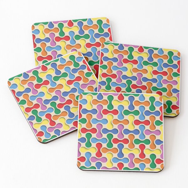 Item preview, Geometric Sequence Calculator Art Cool Modern Contemporary Art Bright Realistic Artwork Bricks designed and sold by cattiktoks1718.