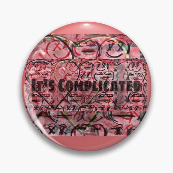 Item preview, It's Complicated Love designed and sold by bipolarvirgoart.