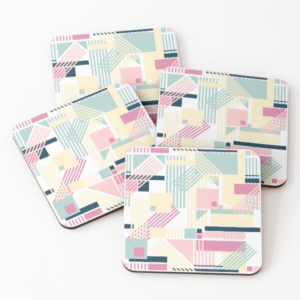 Item preview, Geometric Sequence Calculator Abstract Art Cool Modern Contemporary Art Bright Realistic Artwork Bricks designed and sold by cattiktoks1718.