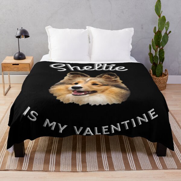 Item preview, Sheltie Dog is my Valentine, Sheltie is my Valentine designed and sold by GoodVibesOcean.