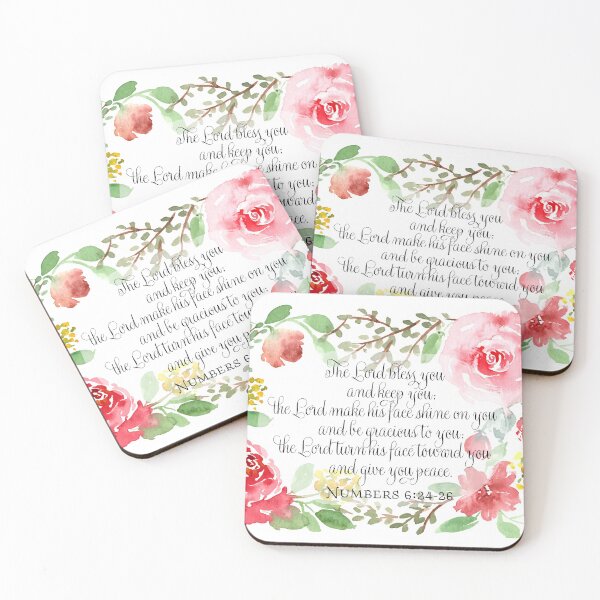 Item preview, The Blessing | Numbers 6:24-26 | Scripture Art designed and sold by Harpley Design Studio.