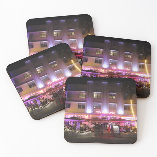 Item preview, The Carlyle Hotel - Art Deco District - Miami Beach  designed and sold by BritishYank.