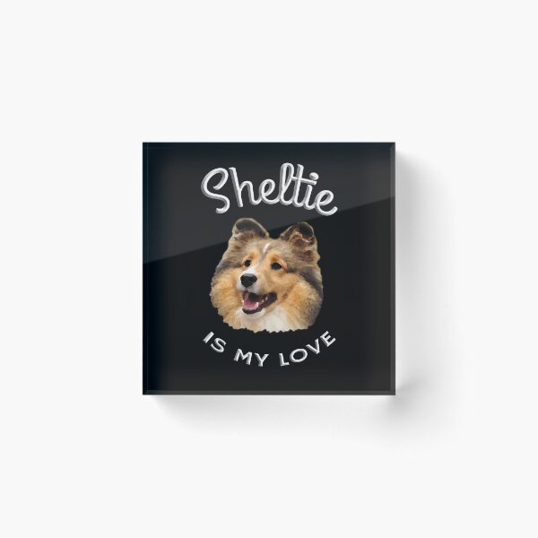 Item preview, Sheltie Dog is my Love, Sheltie is my Love designed and sold by GoodVibesOcean.