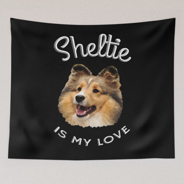 Item preview, Sheltie Dog is my Love, Sheltie is my Love designed and sold by GoodVibesOcean.