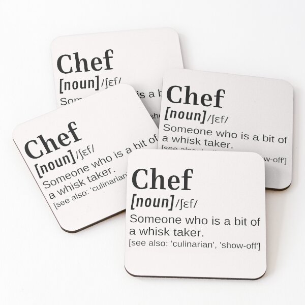 Item preview, Chef Funny Definition Whisk Taker Gift for Cooks, Grillers and Foodies designed and sold by DefinitionX.
