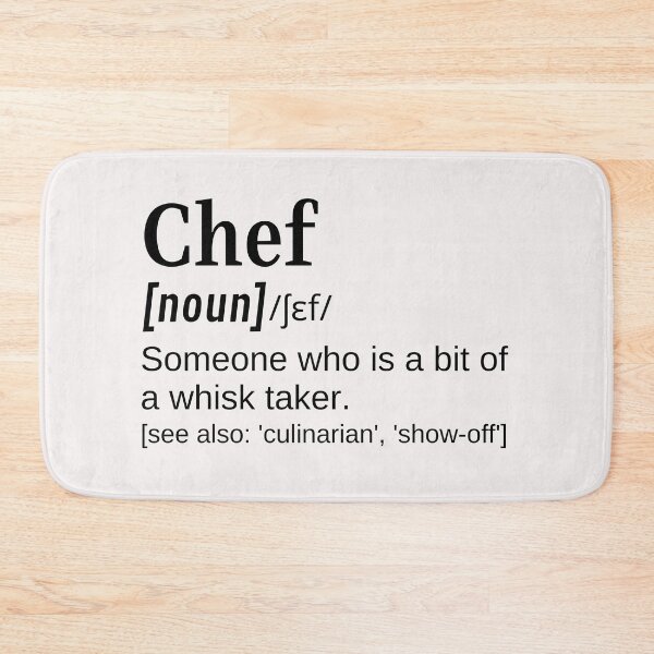 Item preview, Chef Funny Definition Whisk Taker Gift for Cooks, Grillers and Foodies designed and sold by DefinitionX.