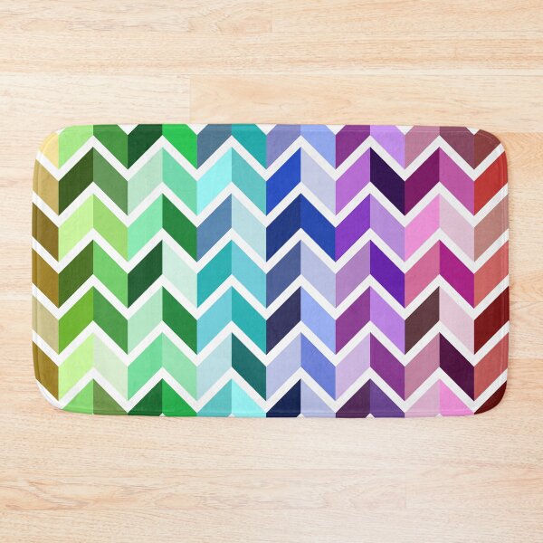 Item preview, Geometric Sequence Calculator Rainbow Abstract Art Cool Modern Contemporary Bright Realistic Artwork Bricks designed and sold by cattiktoks1718.
