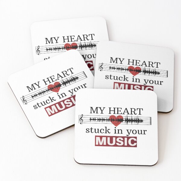 Item preview, My heart stuck in your music designed and sold by Musicianst0re.