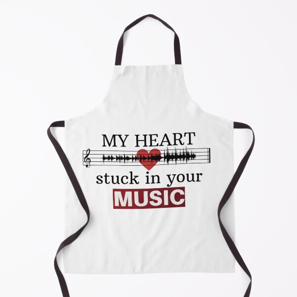 Item preview, My heart stuck in your music designed and sold by Musicianst0re.