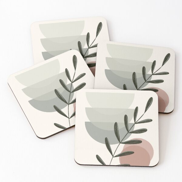 Item preview, Minimalist Green Leaf designed and sold by Oliver Jones Designs.