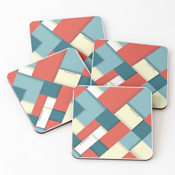 Item preview, Geometric Sequence Calculator Rainbow Abstract Art Cool Modern Contemporary Bright Realistic Artwork Bricks designed and sold by cattiktoks1718.
