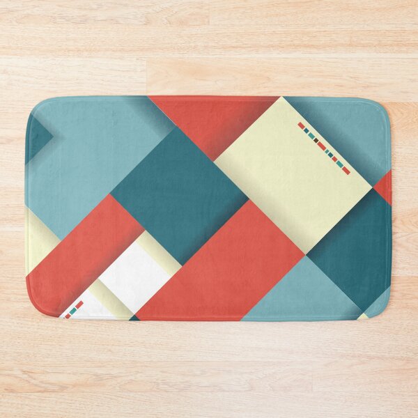 Item preview, Geometric Sequence Calculator Rainbow Abstract Art Cool Modern Contemporary Bright Realistic Artwork Bricks designed and sold by cattiktoks1718.