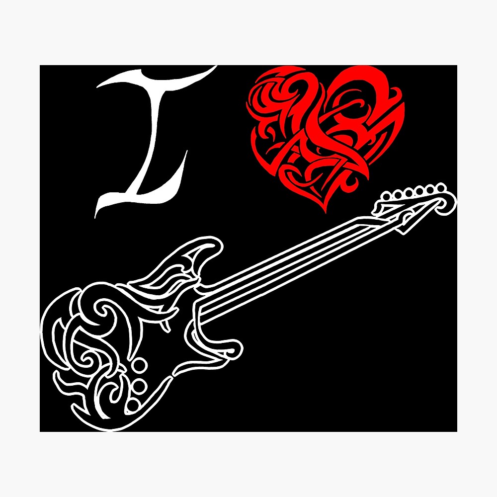 Death Metal Guitar Sticker for Sale by Bluesax  Redbubble