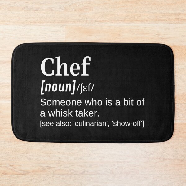 Item preview, Chef Funny Corny Definition Whisk Taker Gift for Cooks, Grillers and Foodies designed and sold by DefinitionX.