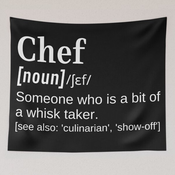 Item preview, Chef Funny Corny Definition Whisk Taker Gift for Cooks, Grillers and Foodies designed and sold by DefinitionX.