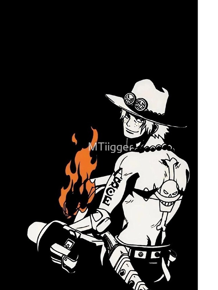 Portgas D. Ace, One Piece, Phone case iPhone Case by MTiigger