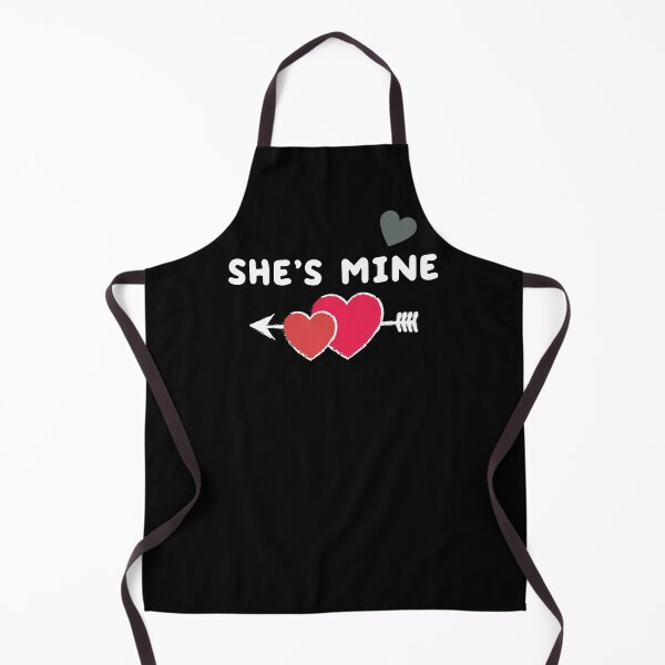 Item preview, She's Mine, Couple's Matching Valentine designed and sold by Windmill Wildflowers.