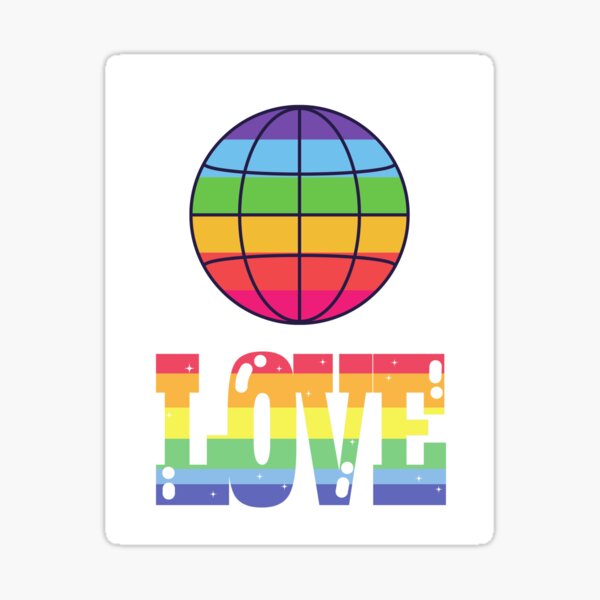 Item preview, LGBT Love T-Shirt designed and sold by Everytrends.