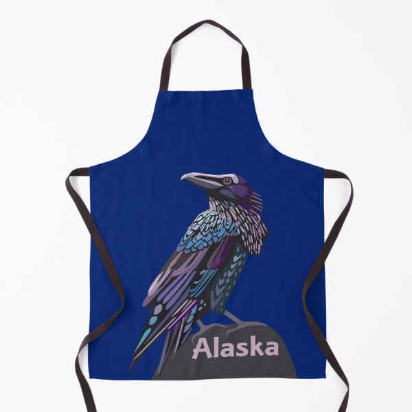Item preview, Alaska Raven Colorful Bird designed and sold by nadya.