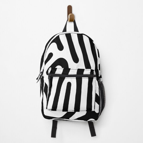 Item preview, Liquid Zebra Black and White Abstract Animal Print Pattern designed and sold by patternsoup.