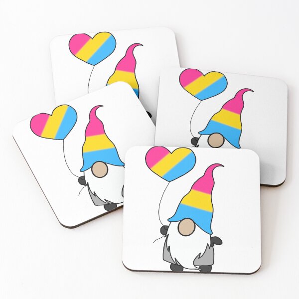 Item preview, Pan Pride Gnome designed and sold by NerdyCupcake559.