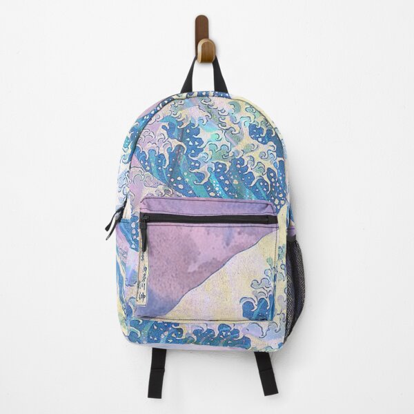 Item preview, Purple Aesthetic Wave of Kanagawa "The Great Wave" by Hokusai designed and sold by lozhello.