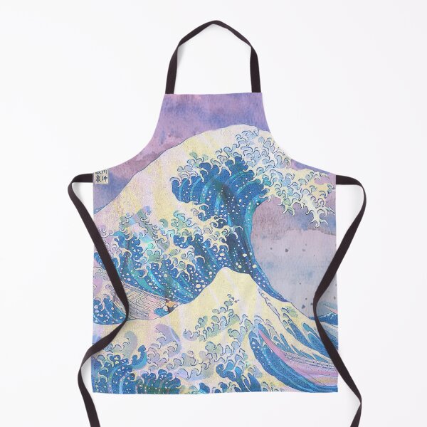 Item preview, Purple Aesthetic Wave of Kanagawa "The Great Wave" by Hokusai designed and sold by lozhello.