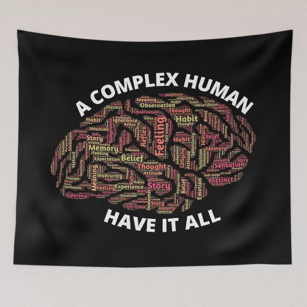 Item preview, Complex Human Emotions.. designed and sold by Maanya-Tees.