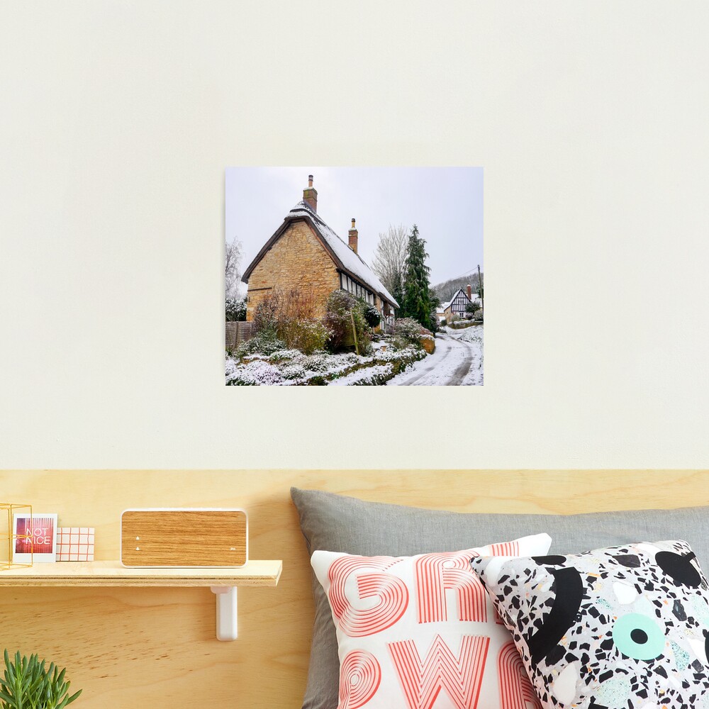 Village in Winter Photographic Print