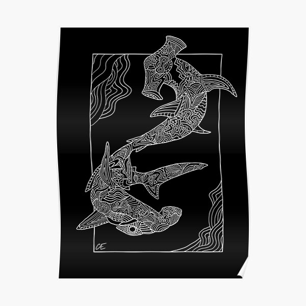 Poster Hai Geschichte Redbubble