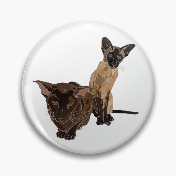 Item preview, Odie and Lou - Two Cats designed and sold by alannahickel.