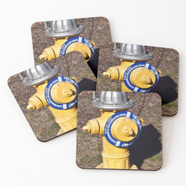 Item preview, Yellow Fire Hydrant Mystic CT designed and sold by Maureen Zaharie.