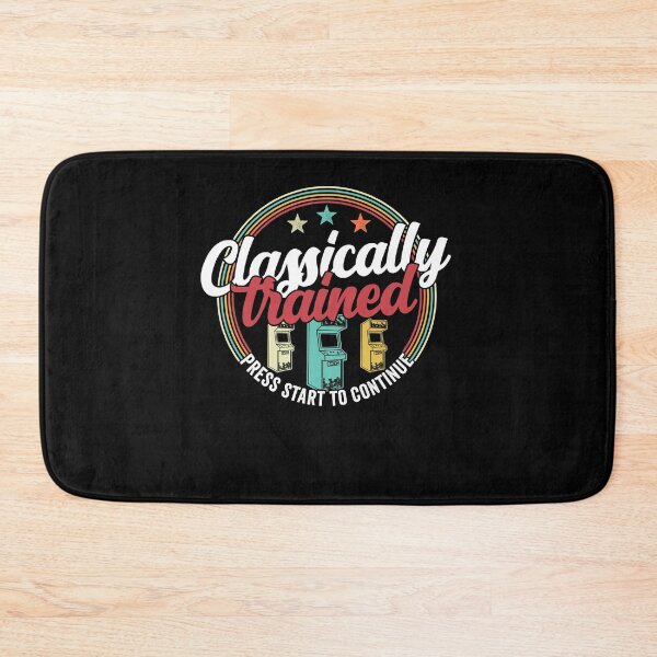 Item preview, Classically trained - Retro video Games - Funny Gamer designed and sold by majuga.