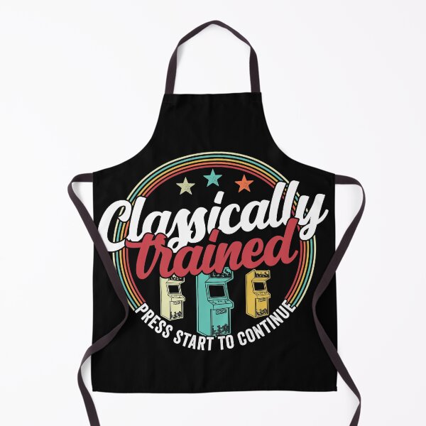 Item preview, Classically trained - Retro video Games - Funny Gamer designed and sold by majuga.
