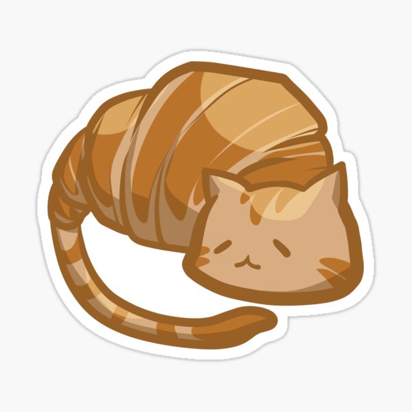 Item preview, Croissant Cat designed and sold by SushiKittens.