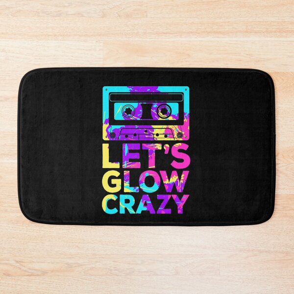 Item preview, Lets Glow Crazy Retro 80's Party Cassette Tape designed and sold by majuga.