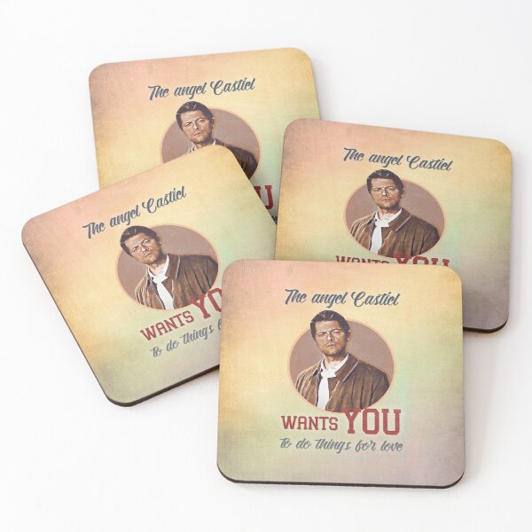Item preview, Castiel - For Love PSA - Rainbow designed and sold by CharCubedDesign.