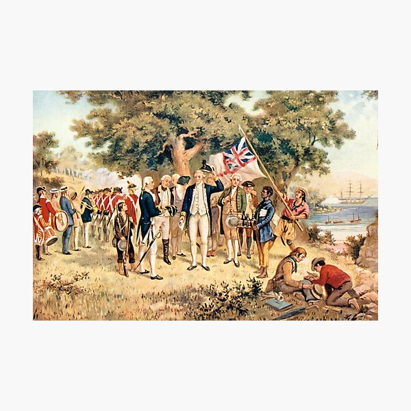 Admiral Arthur Phillip in Australia Photographic Print