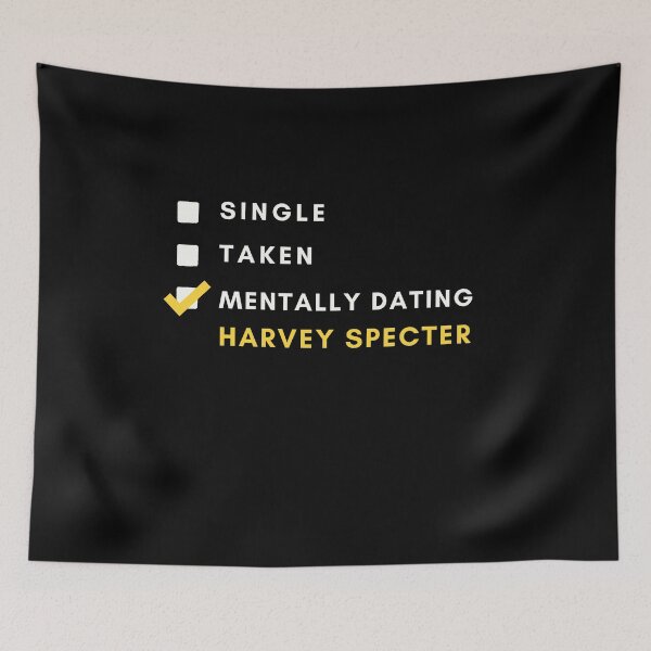 Item preview, Relationship status: Mentally dating Harvey Specter designed and sold by Zulfiqqar.