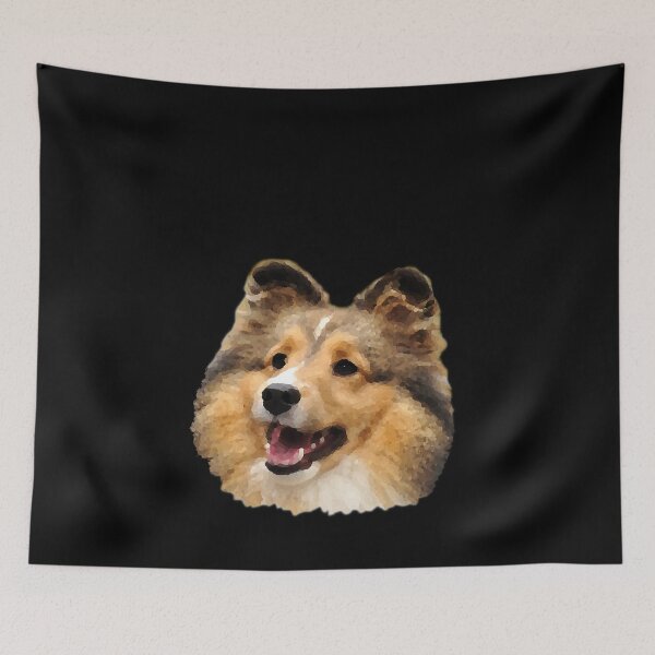 Item preview, Cute Sheltie Dog, Sheltie designed and sold by GoodVibesOcean.