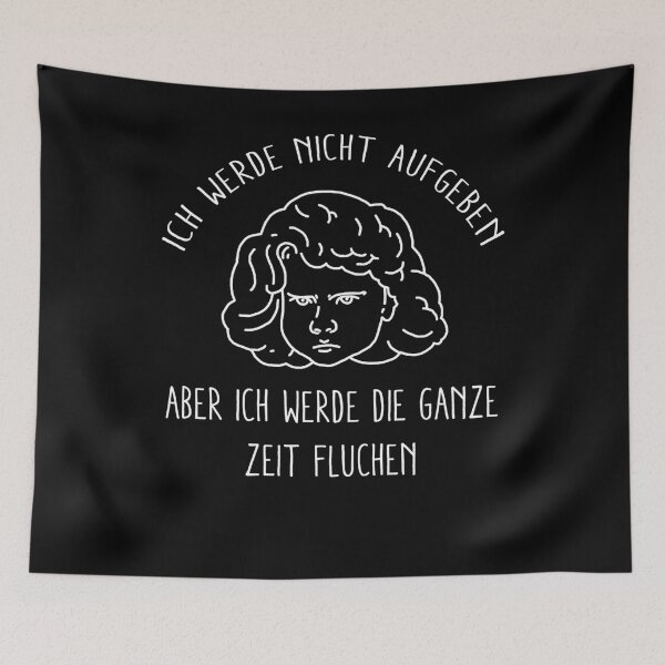 Item preview, I won't give up but will curse all the way designed and sold by PlatonisDesign.