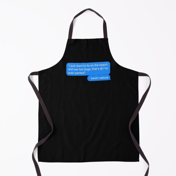 Item preview, Lie on the Beach and Eat Hot Dogs Kevin Malone Quote designed and sold by Rachel Grace.
